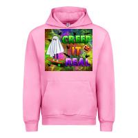 Fuchsia Pink creep it real Urban Hoodie - BundleAndBundleShop