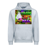 Heather Grey creep it real Urban Hoodie - BundleAndBundleShop