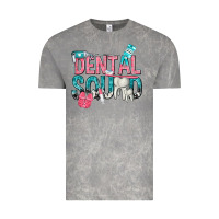 Cloud Rock dental squad with cowhide Vintage Tee - texasbilliewilder