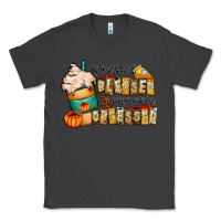 Smoke stressed blessed pumpkin obsessed Classic Tee - CowhideDigitalArt