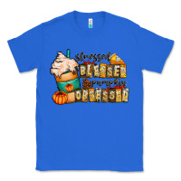 True Royal stressed blessed pumpkin obsessed Classic Tee - CowhideDigitalArt