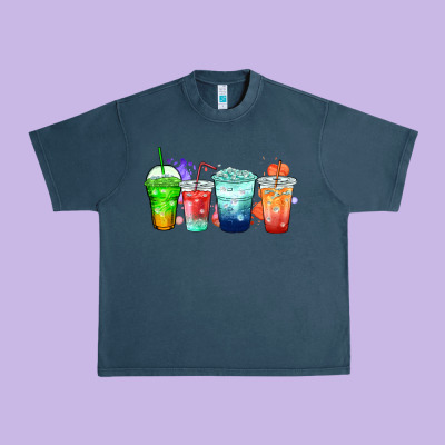 Urban Heavy Tee tea junkie coffee cups