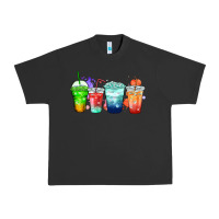 Pigment Black tea junkie coffee cups Urban Heavy Tee - Zillion Design Studio
