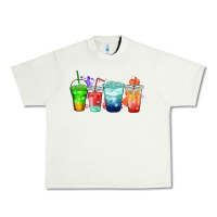 Pistachio tea junkie coffee cups Urban Heavy Tee - Zillion Design Studio