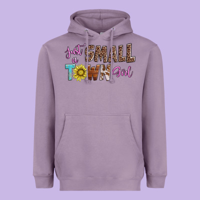 Just A Small Town Girl Heavyweight Hoodie Designed By Adodesignshop