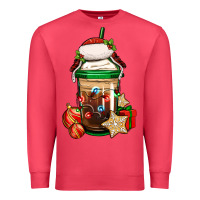 Cardinal Christmas vacation trapper hat coffee cup Premium Sweatshirt - Jasminsmagicworld