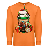 Carrot Christmas vacation trapper hat coffee cup Premium Sweatshirt - Jasminsmagicworld