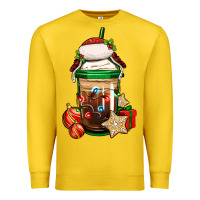 Lemon Christmas vacation trapper hat coffee cup Premium Sweatshirt - Jasminsmagicworld