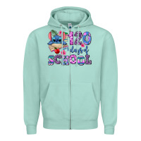 Seafoam 120 days of school Zipper Hoodie - AdoDesignShop