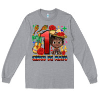 Heather Grey my 1st cinco de mayo Long Sleeve Tee - CTS Tumbler Store