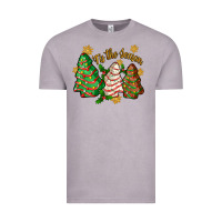 Vintage Zinc 'tis the season christmas cake Vintage Tee - Zillion Design Studio
