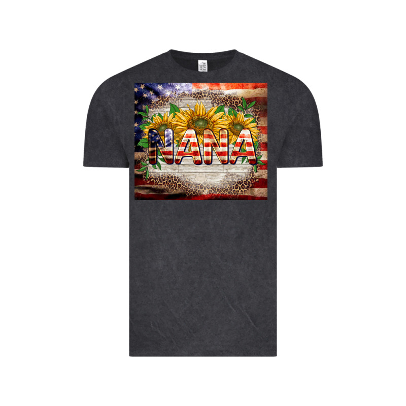 Patriotic Nana Vintage Tee by BarkalooDesign | Teevron