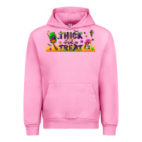 Fuchsia Pink thick and a treat libbey glass Urban Hoodie - BundleAndBundleShop