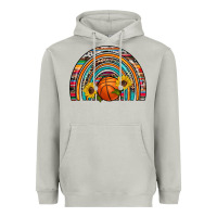 Moon Dust basketball rainbow Heavyweight Hoodie - Artiststas