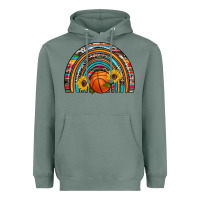 Sage basketball rainbow Heavyweight Hoodie - Artiststas