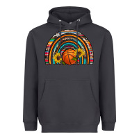 Smoke basketball rainbow Heavyweight Hoodie - Artiststas