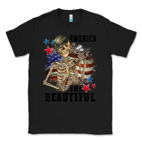 Black America the beautiful 4th of july Classic Tee - CowGirlArtShop