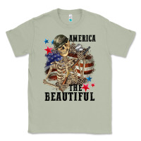 Matcha America the beautiful 4th of july Classic Tee - CowGirlArtShop
