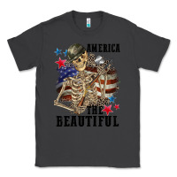Smoke America the beautiful 4th of july Classic Tee - CowGirlArtShop