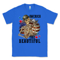 True Royal America the beautiful 4th of july Classic Tee - CowGirlArtShop