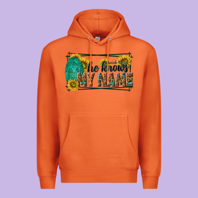 He Knows My Name Isaiah 43 1 Premium Hoodie Designed By Nancycooperartshop