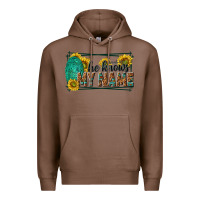 Chestnut he knows my name isaiah 43 1 Premium Hoodie - NancyCooperArtShop