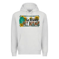 Dove Grey he knows my name isaiah 43 1 Premium Hoodie - NancyCooperArtShop