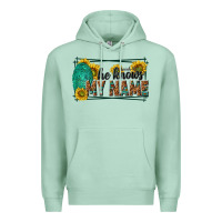 Seafoam he knows my name isaiah 43 1 Premium Hoodie - NancyCooperArtShop