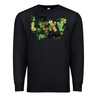 Black st. patricks day very lucky cma Premium Sweatshirt - BarkalooDesign