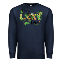 Navy st. patricks day very lucky cma Premium Sweatshirt - BarkalooDesign