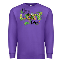 Purple st. patricks day very lucky cma Premium Sweatshirt - BarkalooDesign