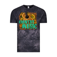 Cloud Black country music western Vintage Tee - texasbilliewilder