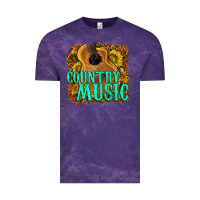 Cloud Purple country music western Vintage Tee - texasbilliewilder