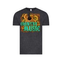 Vintage Black country music western Vintage Tee - texasbilliewilder