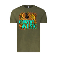 Vintage Olive country music western Vintage Tee - texasbilliewilder