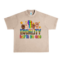 French Oak equality hurts no one with fists Urban Heavy Tee - texasbilliewilder