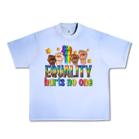 Grape Ice equality hurts no one with fists Urban Heavy Tee - texasbilliewilder