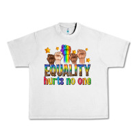 Lunar Rock equality hurts no one with fists Urban Heavy Tee - texasbilliewilder