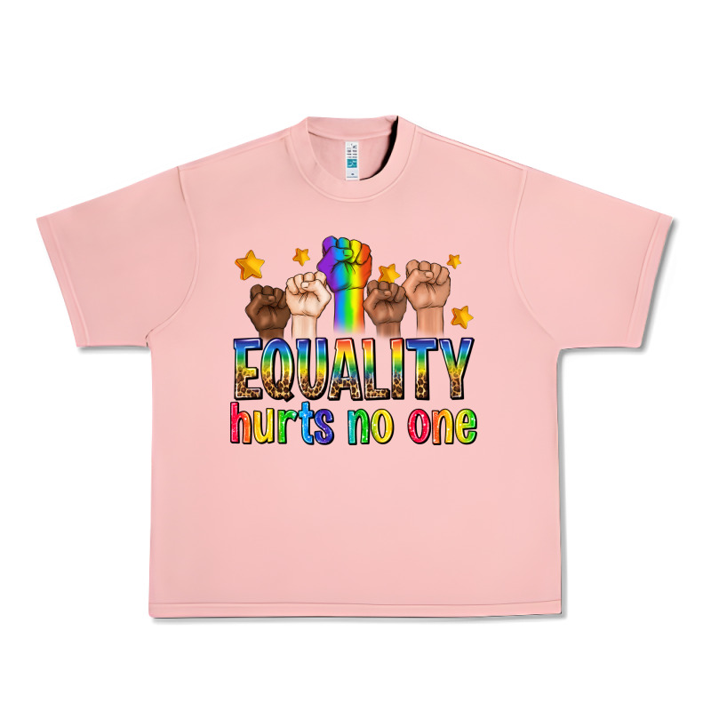 Equality Hurts No One With Fists Urban Heavy Tee by texasbilliewilder | Teevron