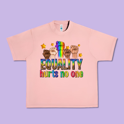 Urban Heavy Tee equality hurts no one with fists