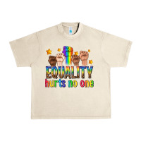 Sandshell equality hurts no one with fists Urban Heavy Tee - texasbilliewilder