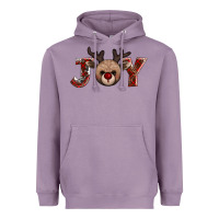 Lavender joy reindeer Heavyweight Hoodie - AdoDesignShop