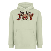 Matcha joy reindeer Heavyweight Hoodie - AdoDesignShop