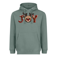 Sage joy reindeer Heavyweight Hoodie - AdoDesignShop
