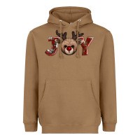 Toasted Coconut joy reindeer Heavyweight Hoodie - AdoDesignShop