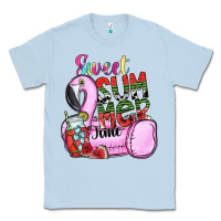 Dusty Blue sweet summer time Classic Tee - SublimationCraftShop