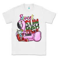White sweet summer time Classic Tee - SublimationCraftShop