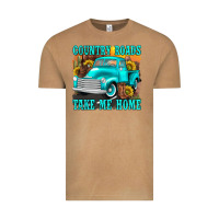 Country Roads Take Me Home Western Vintage Tee | Teevron