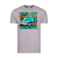 Vintage Zinc country roads take me home western Vintage Tee - texasbilliewilder