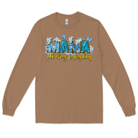 Toasted Coconut mama all day everyday Long Sleeve Tee - Zillion Design Studio
